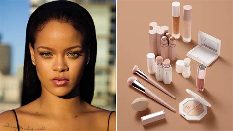 fendi rihanna makeup|Rihanna fenty skin.